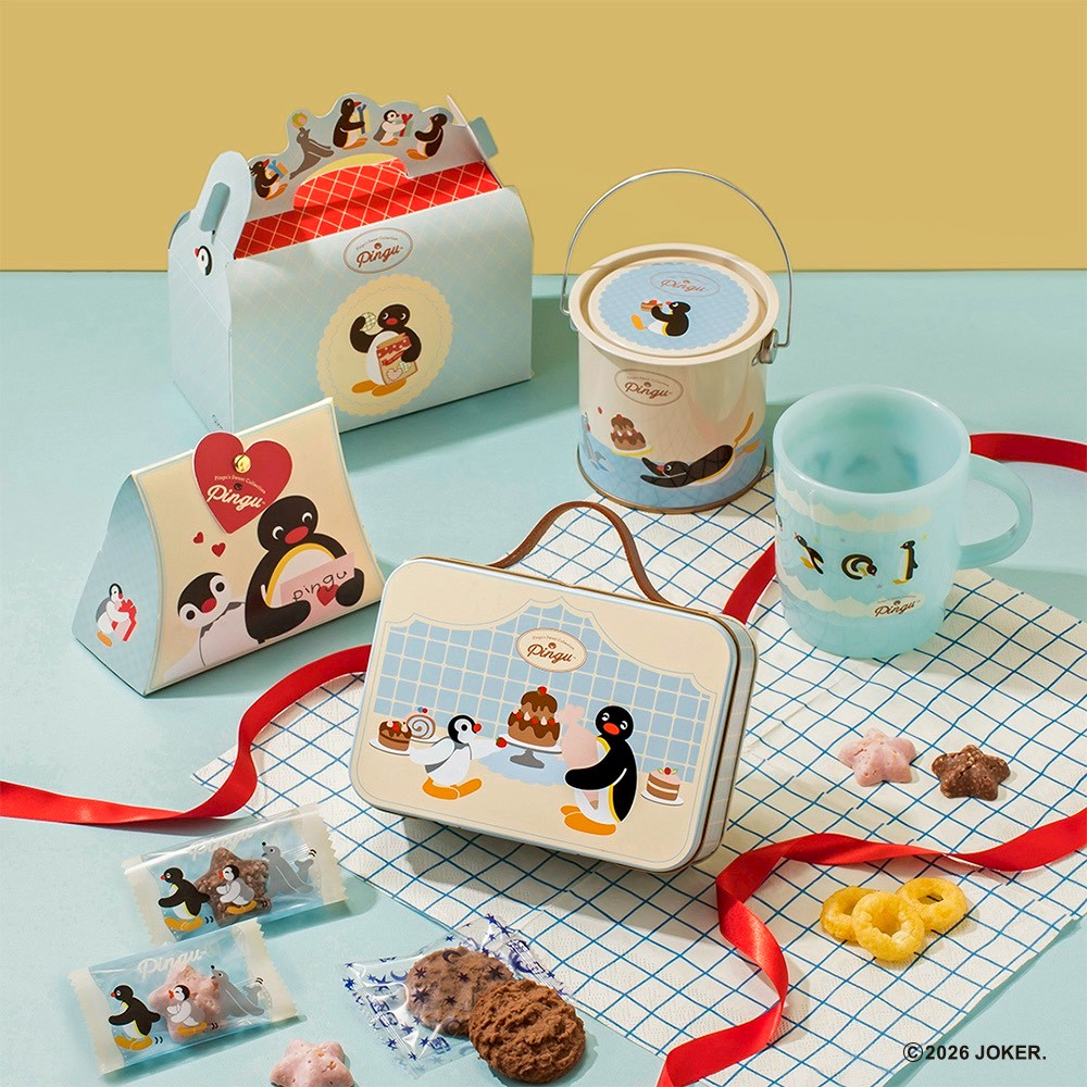 日本🇯🇵松風屋Pingu 企鵝家族 情人節巧克力禮盒