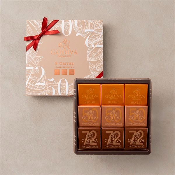 日本🍫【GODIVA Carré 經典綜合巧克力禮盒】
