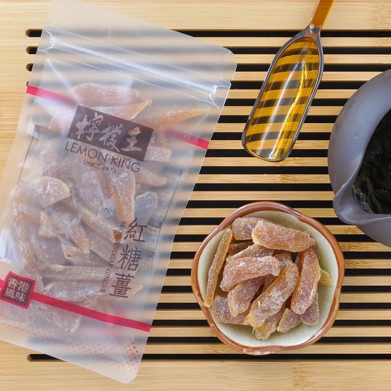 【香港🇭🇰檸檬王｜紅糖薑片・溫潤暖身款 65g】