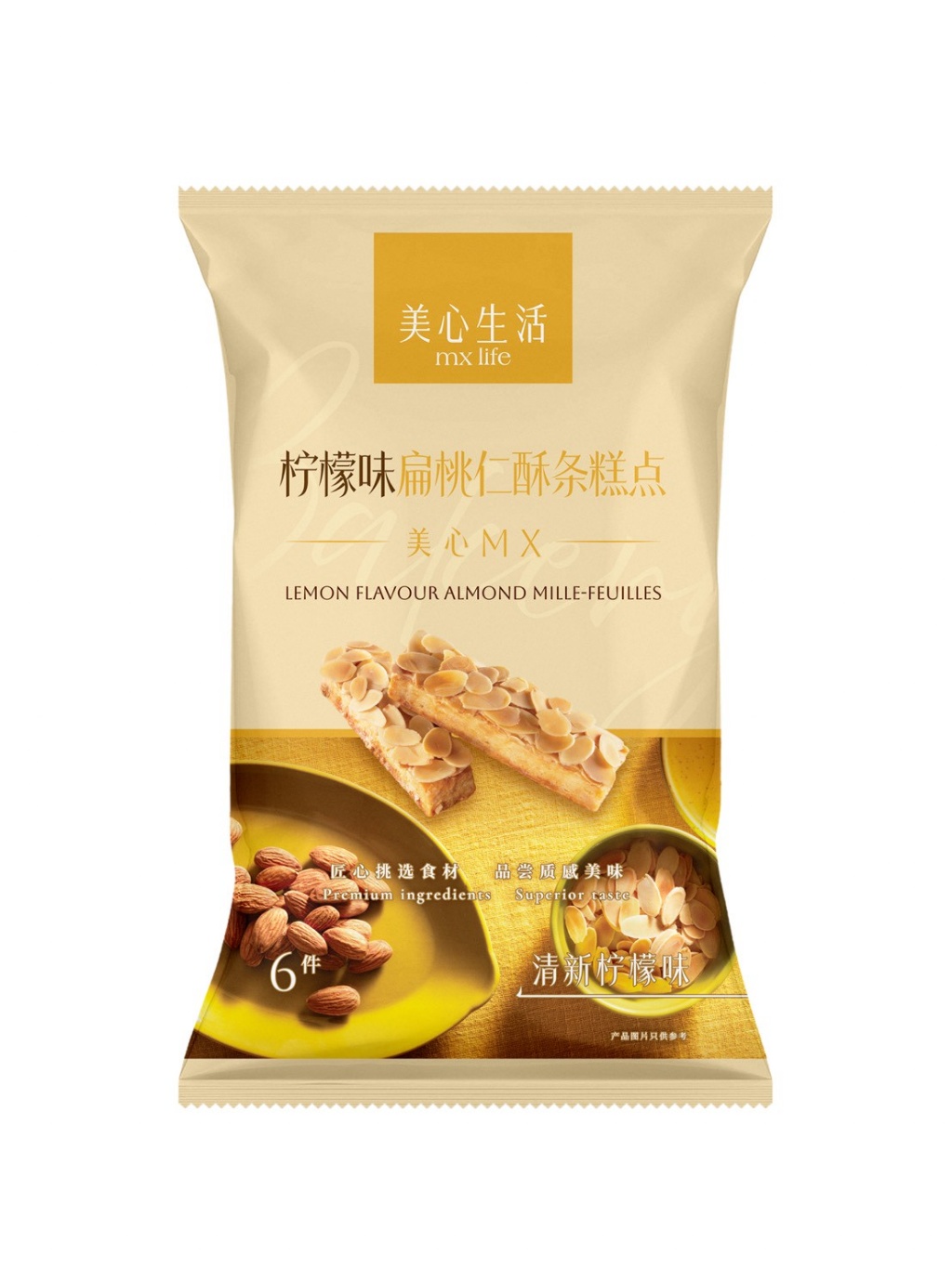 【香港🇭🇰美心杏仁條（6 入）】