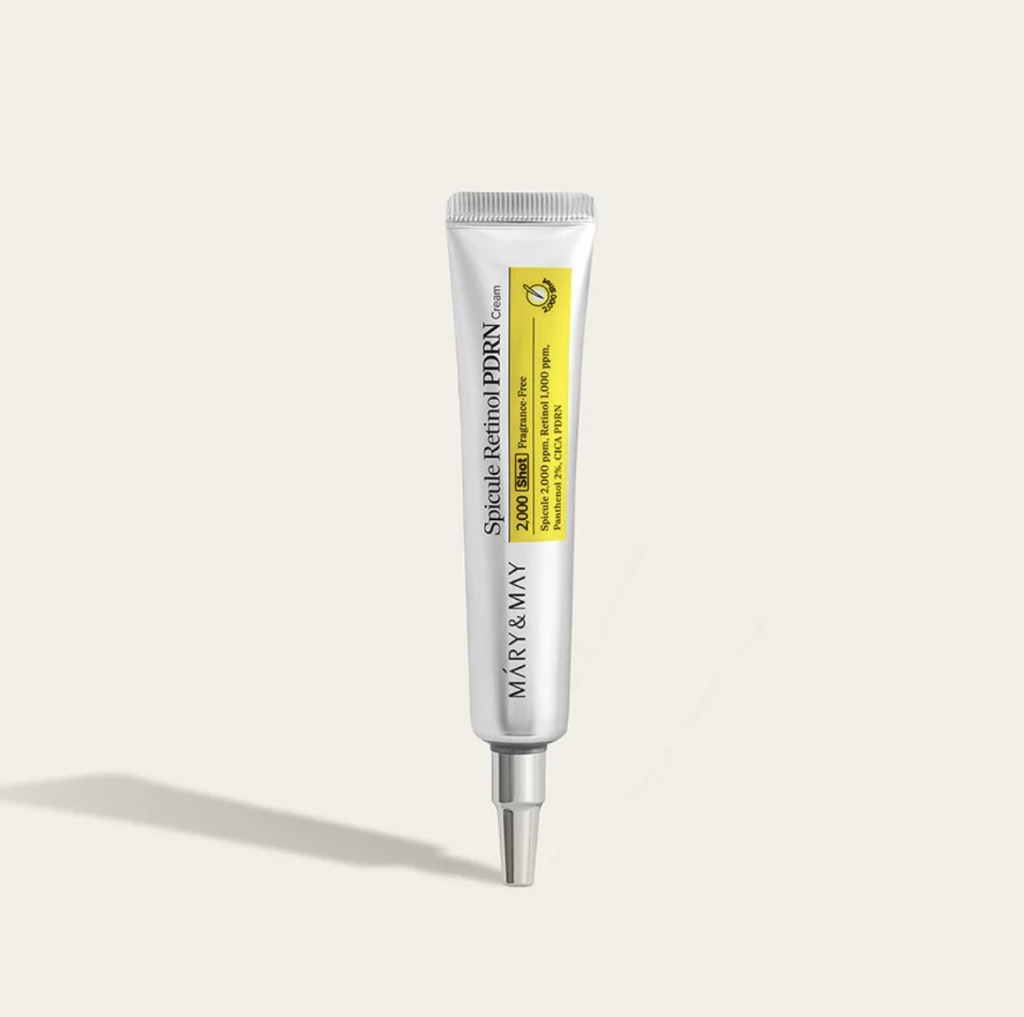 韓國MARY&MAY 視黃醇 PDRN 晚安微針修護霜 15g